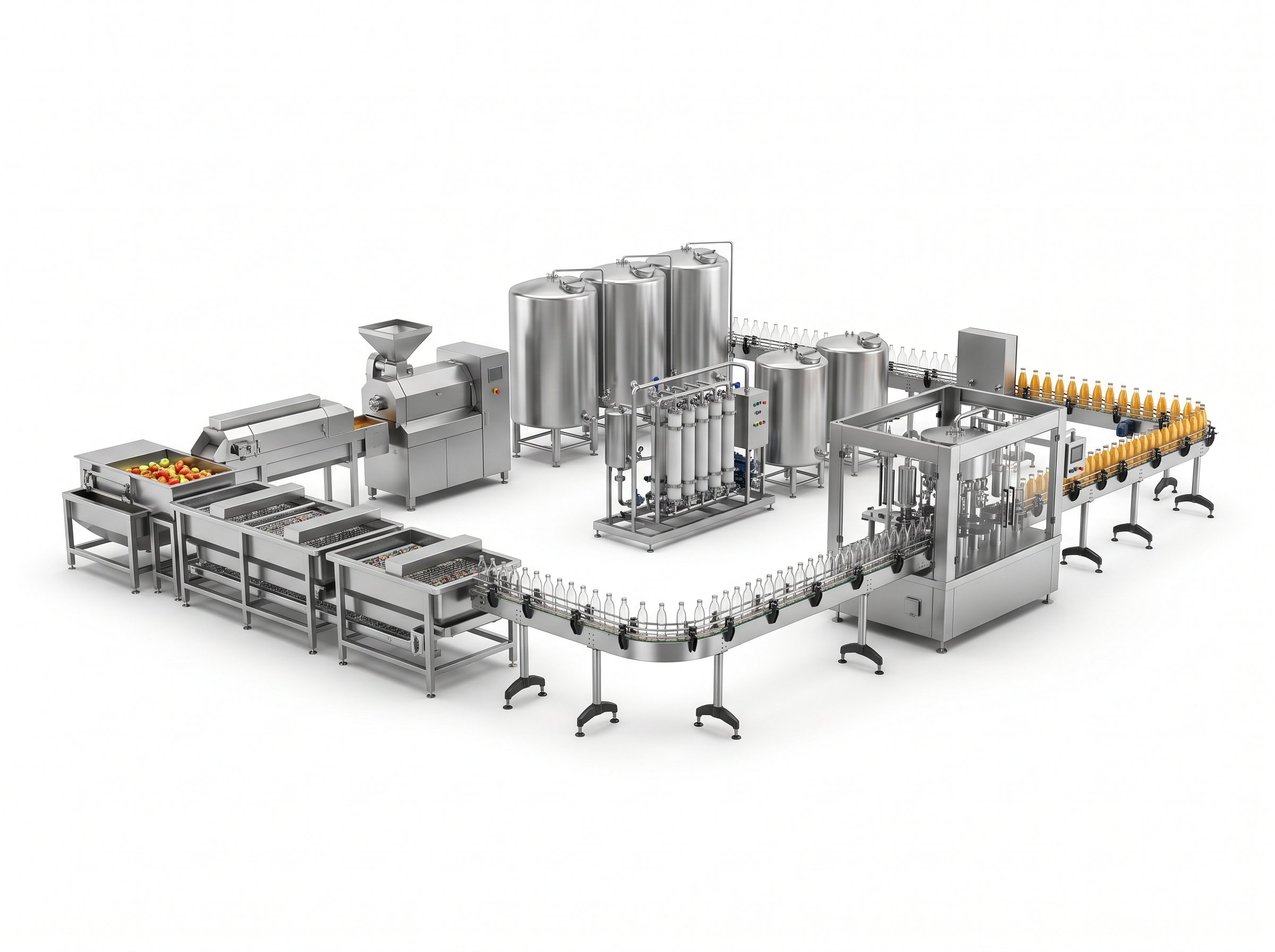 Fruit Juice Processing Plant