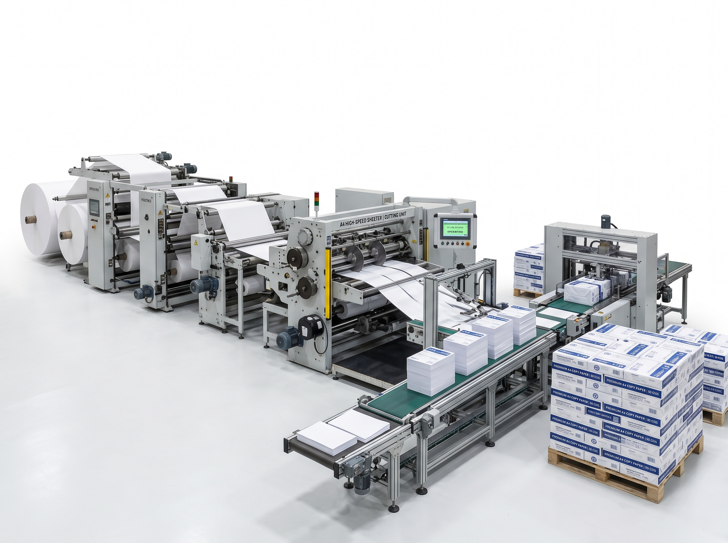 A4 Paper Production Line view 3