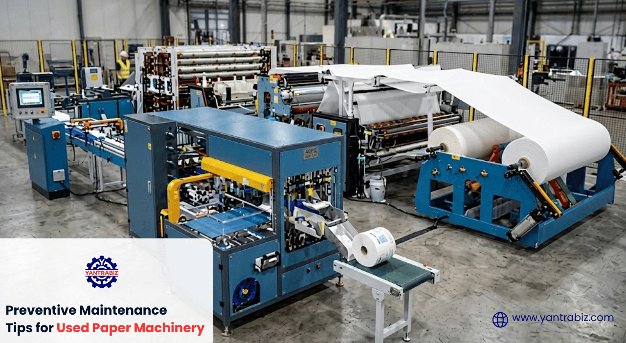 used paper machinery