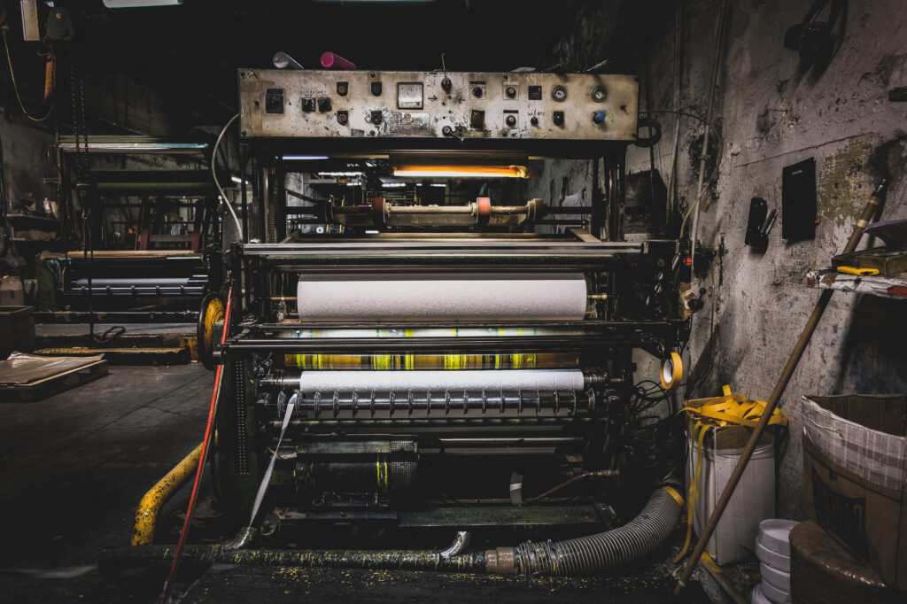 used paper machinery