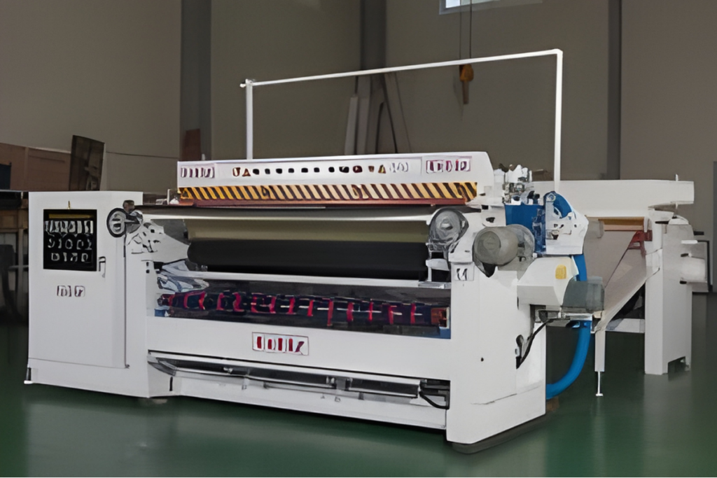 Leather buffing machine