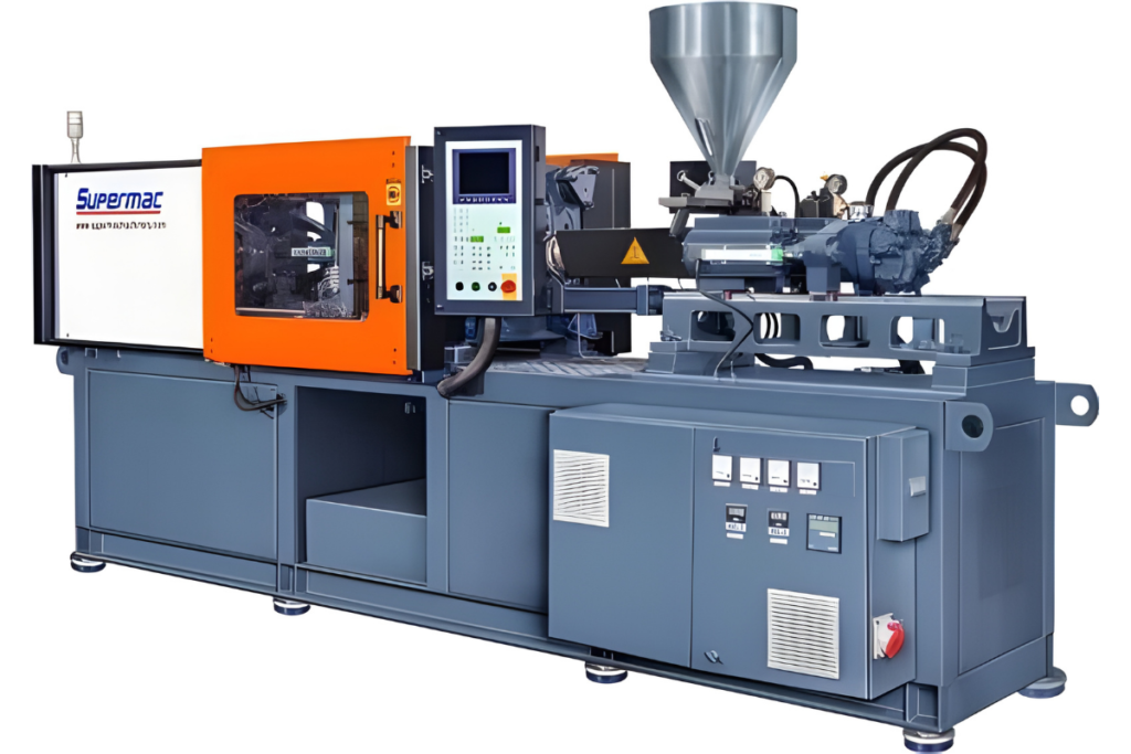 Electric semi-automatic plastic injection molding machine